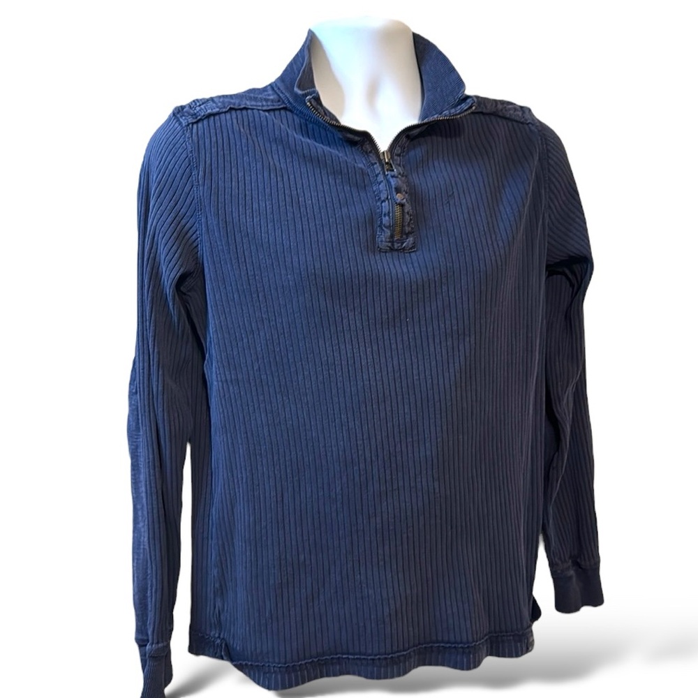 CALVIN KLEIN 1/4 zip Sweater. Size Medium - Picture 2 of 11